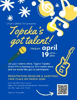 Topeka\'s Got Talent flyer